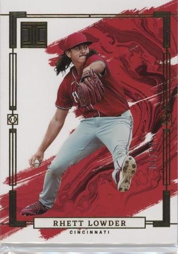 2024 Panini Select Rhett Lowder #64 Green Flash Diamond
