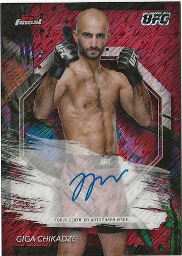 2024 Topps Finest UFC - Giga Chikadze #FA-GCE