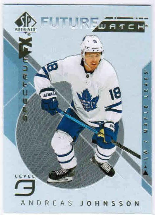 2018-19 SP Authentic - Andreas Johnsson #S-98