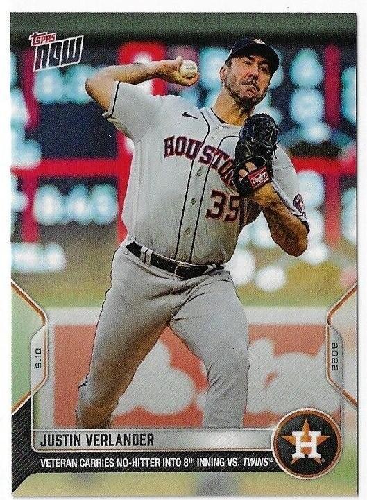 2022 Topps Now - Justin Verlander #164