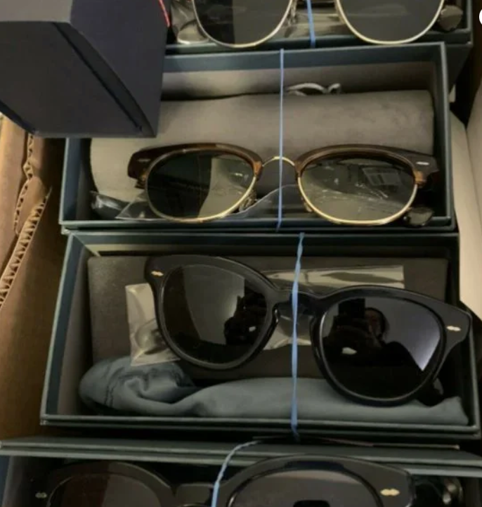 Pre-owned Oliver Peoples Cary Grant Sun 48mm Sable Tortoise Msrp$542 Chris Hemsworth's Fav In Gray