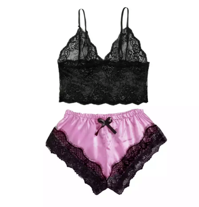Women Ladies Sexy Lingerie Underwear Babydoll Nightwear Sleepwear  Lace Set
