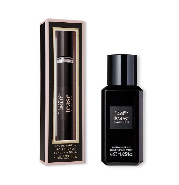 ほぼ新品　ヴィクトリアシークレット香水　tease candy noir Victoria's Secret Tease Candy Noir eau de parfum rollerball