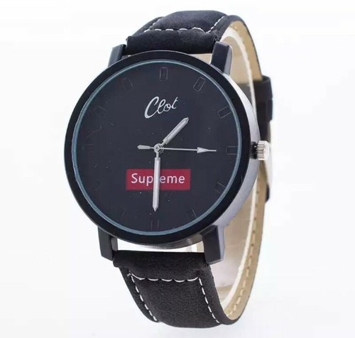 Supreme X Clot Watch designer Black velvet unisex