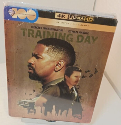 Training Day 4K Steelbook- EU Import - Brand NEW (Sealed)-Box SHIPPING