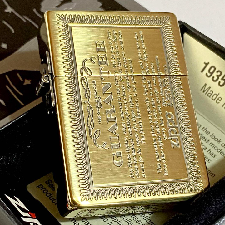 Zippo Lighter 1935 Replica Guarantee Silver Wind Proof Blass