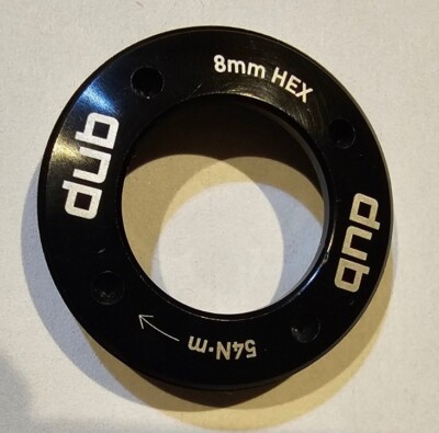 Stealth Black Crank Arm Self-Extracting Cap For SRAM Truvativ DUB Cranksets