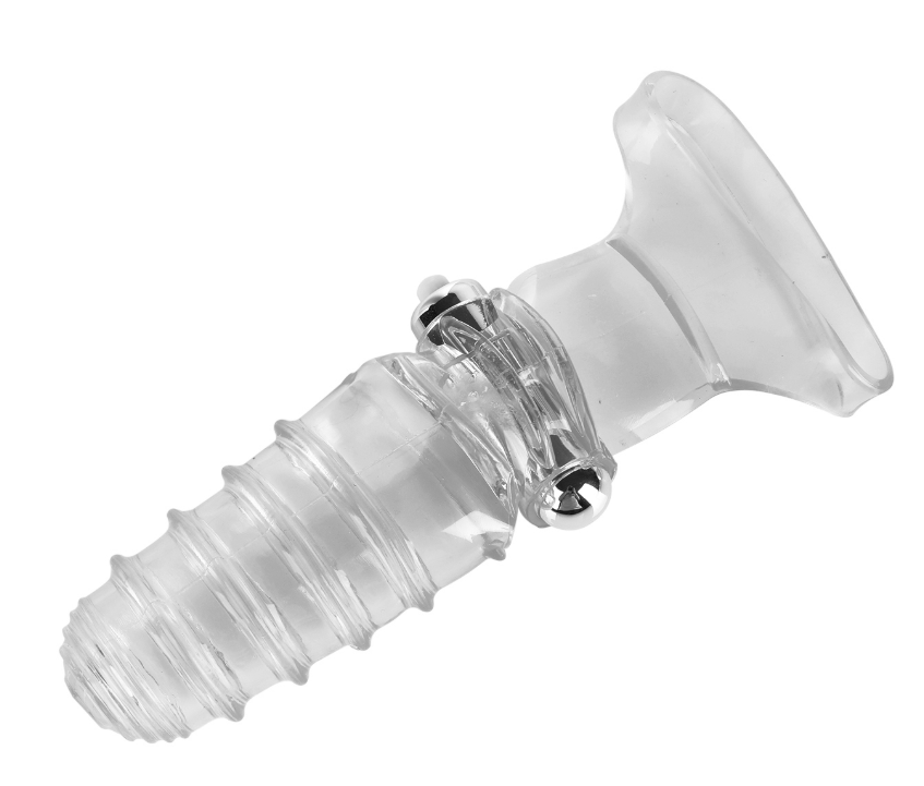 Finger Sleeve Vibrator G Spot Vibrating Dildo Adult Women Sex Toy FREE BULLET - Picture 6 of 12