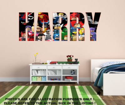 Lego marvel wall stickers new arrivals