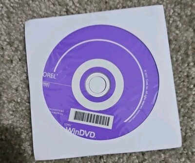 Corel WinDVD 438718B26 Software on DVD