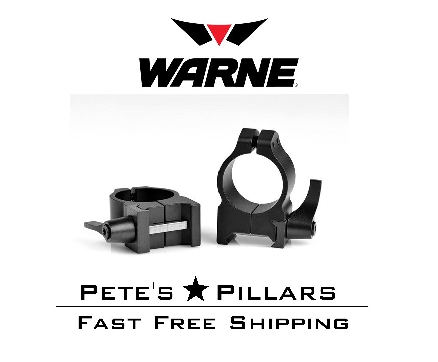 WARNE MAXIMA 30mm QDスコープリング 射撃用　ライフル Amazon.com : WARNE Scope Mounts Maxima, 30mm, PA, Optic