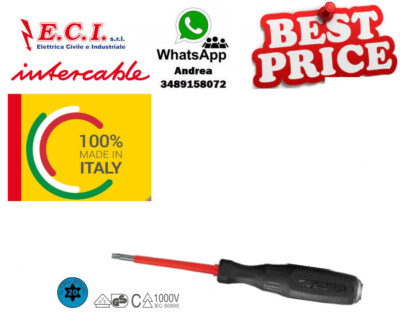 Intercable 1307020 Key Screwdriver Torx 20x75 MM