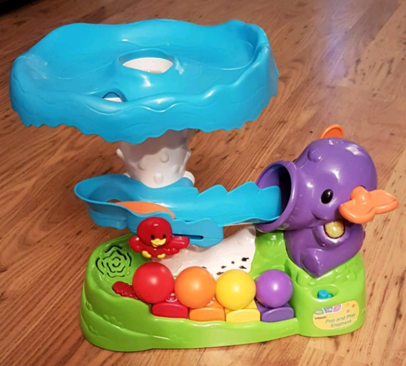 Vtech Pop and Play Elephant baby toddler toy in Thornliebank, Glasgow