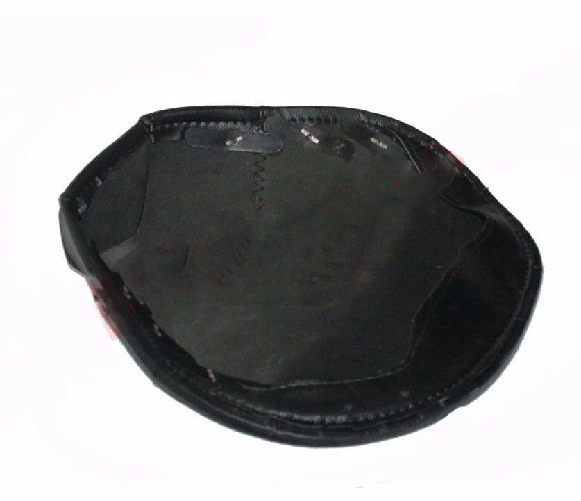 Vespa Front Saddle Spring Seat Cover Black Faux Leather  