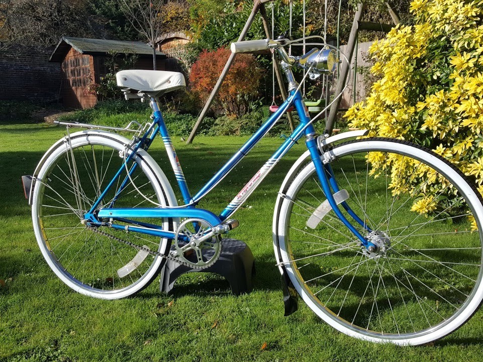 Royal Enfield vintage 3 speed bike, just restored almost as left the