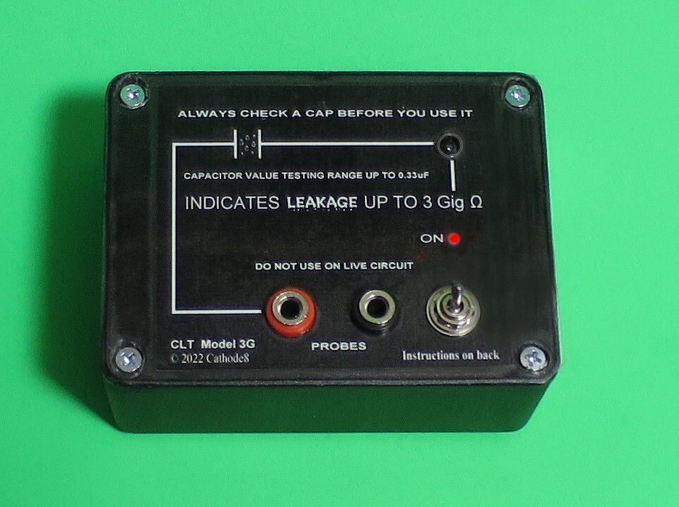 CLT Model 3G Capacitor Leakage Tester Guitar Amp repair Fender Marshall Vox +