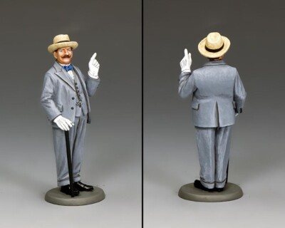 WOD060 M. Hercule Poirot  KiNG & Country World Of Dickens