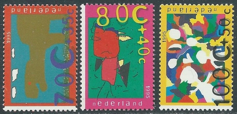 1995 Olanda Nederland Pro Infanzia Il Bambino E La Fantasia Mnh **