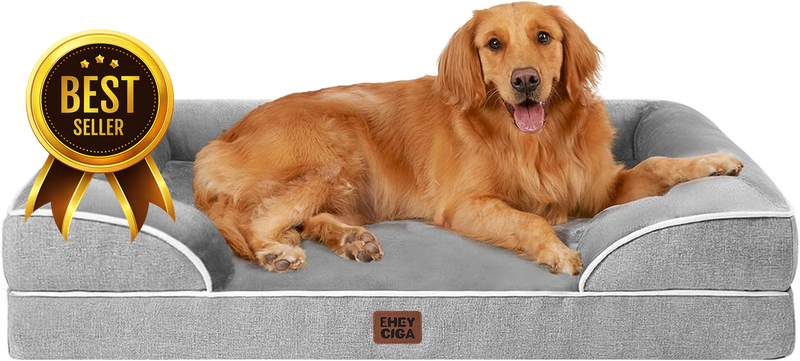 Orthopedic Extra Large Waterproof Dog Bed XL 44 Inch