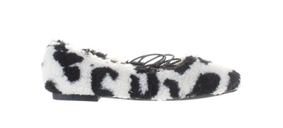 Yoki Womens Geneva 21 White Ballet Flats Size 8.5 (7719425)