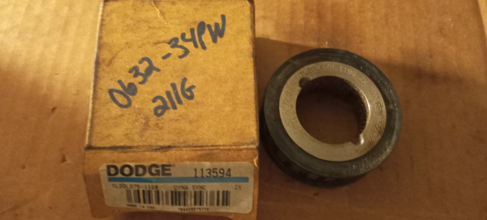 Dodge Dyna Sync Tl20L075-1108 - 113594 - 1 Groove - 20 Teeth