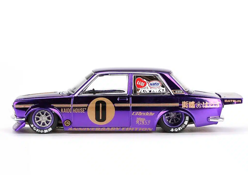 In Stock) KaidoHouse X Mini GT 1/64 Datsun 510 Pro Street
