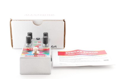 Alexander Pedals Syntax Error No.m1164