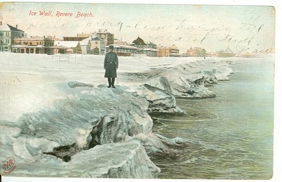 À vendre REVERE BEACH,MASSACHUSETTS-ICE WALL-PM1906-(MASS-R)