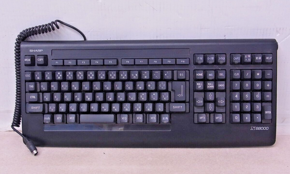 DSETK0016CE02 x68000 キーボード SHARP X68000 キーボードDSETK0016CE02