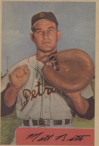 1954 Bowman - Matt Batts #183