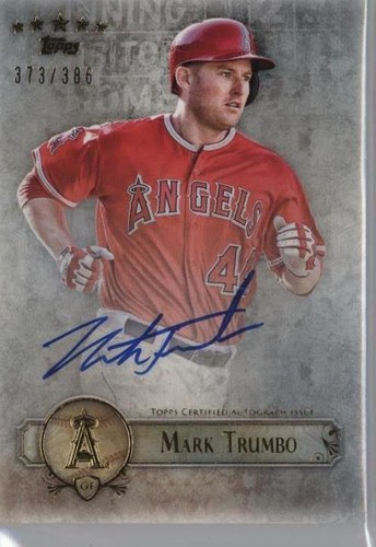 2013 Topps Five Star - Mark Trumbo #FSBA-MTR