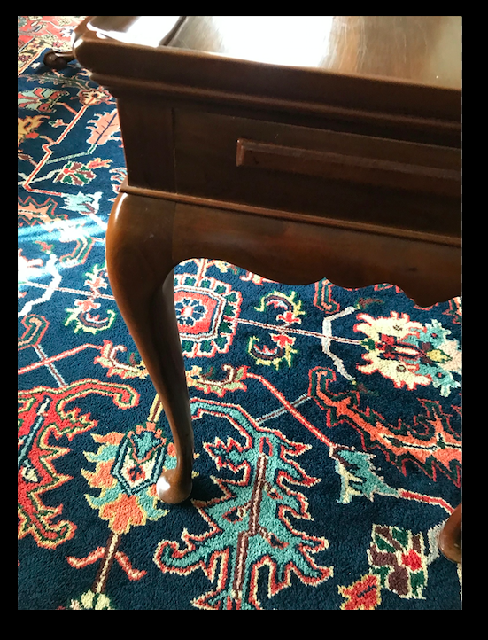 STICKLEY QUEEN ANNE SOLID CHERRY TEA TABLE EXCELLENT