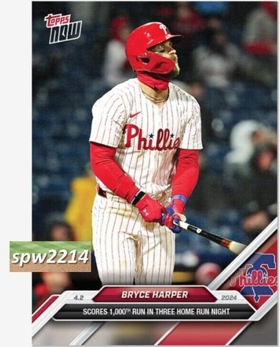 2024 Topps Now - Bryce Harper #34