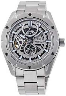 Pre-owned Orient Star Self-winding Watch Avant-garde Skeleton Sports Rk-av0a02s Fedex F/s