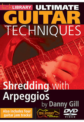 Lick Library Ultimate Guitar Technique SHREDDING WITH ARPEGGIOS Video DVD Lesson