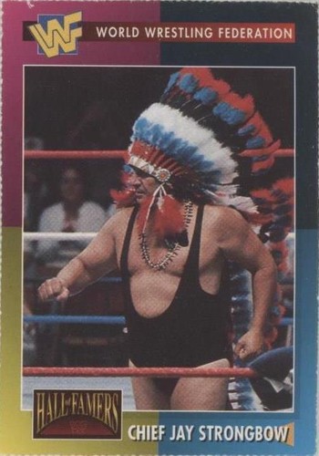 1995 WWF Magazine Cards - Chief Jay Strongbow #14
