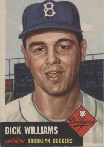 1953 Topps - Dick Williams #125