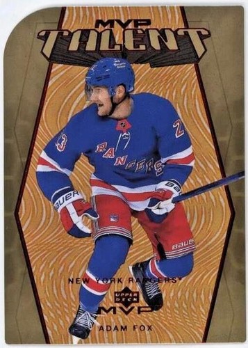 UPPER DECK NHLカード CREDENTIALS ADAM FOX RANGERS #RS-03 中古 送料無料 中古 IT2 UPPER DECK NHLカード CREDENTIALS ADAM FOX RANGERS #RS-03