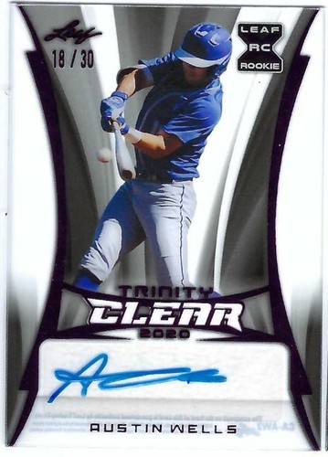 2020 Leaf Trinity - Austin Wells #CA-AW2