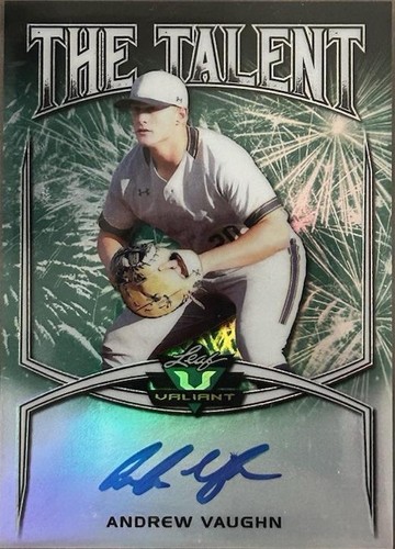 2019 Leaf Valiant - Andrew Vaughn #TT-AV1