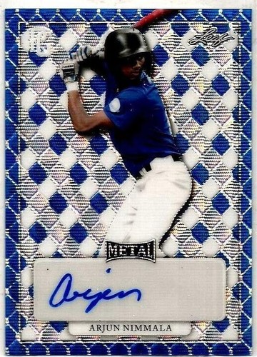 2022 Leaf Perfect Game National Showcase - Arjun Nimmala #MA-AN1