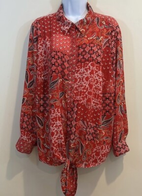 Lot De 3 Chemises Femme Allison Daley - Imprimé Floral Multicolore - Manches Courtes - Taille 14