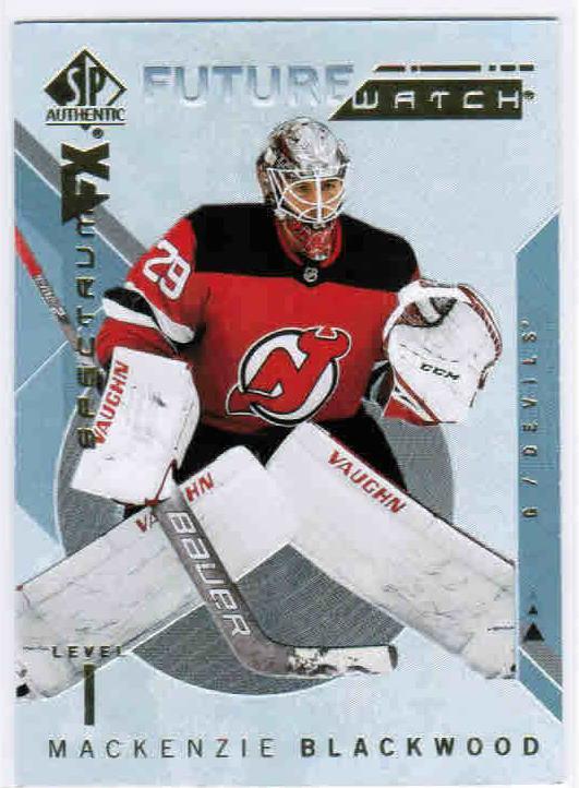 2018-19 SP Authentic - Mackenzie Blackwood #S-53