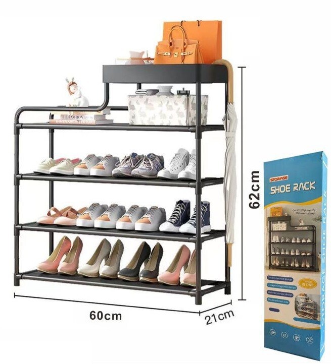 Scarpiera Guardaroba 5 Ripiani Porta Borse Scarpe Ombrelli Design val