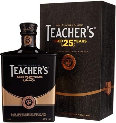 Teachers 25 Jahre Blended Scotch Whisky Teacher's - limitiert - 46 % Vol./ 0,7 L