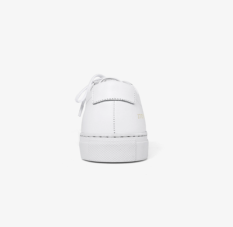 Pre-owned Common Projects Original Achilles Low White 3701-0506