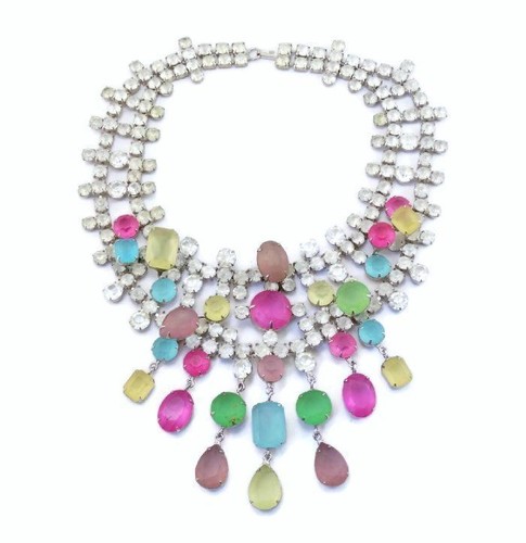 Gorgeous DELPHINE NARDIN PARIS Vintage Contemporary Necklace