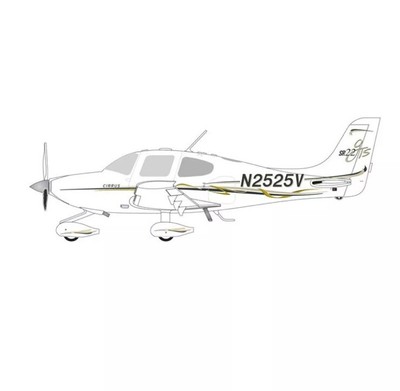 Gemini Jets 1:72 Private Cirrus SR22 N2525V GGCIR013