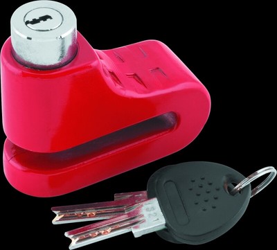 BikeMaster Bully Lock Disc Lock 5.5mm - Red 132246