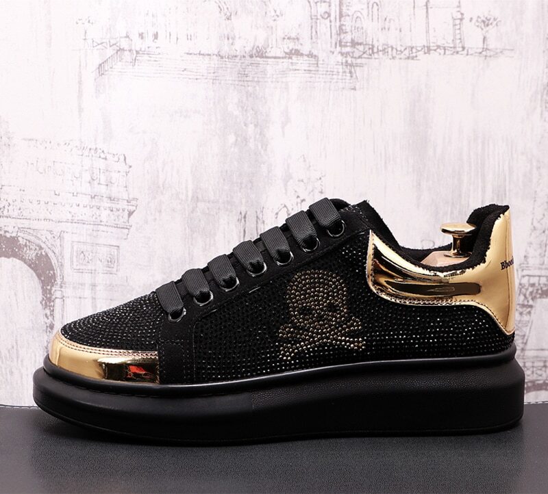 「サロメ」ウェッジサンダル BLACK AND SUN GOLD HERMES エルメス サンダル ウェッジソール アンクルストラップ